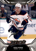 Zach Hyman #107 Edmonton Oilers | 2022-23 Upper Deck MVP Silver Script