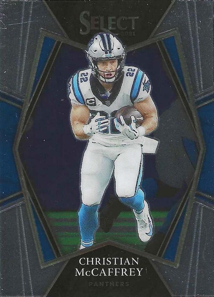 Christian McCaffrey #107 | 2021 Panini Select |  | NFL Football