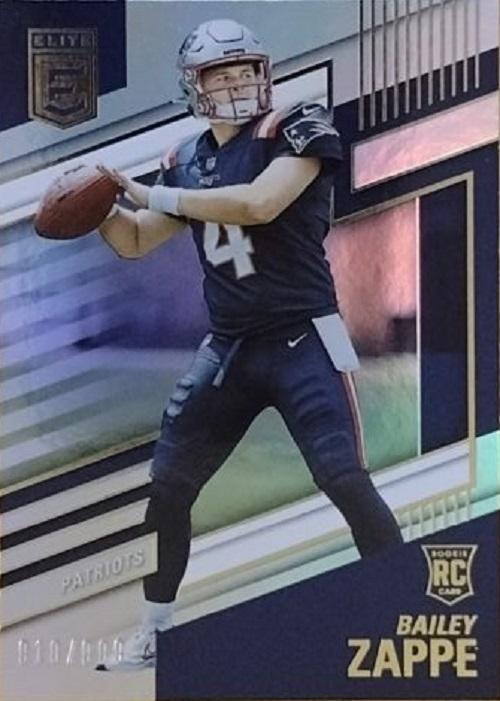 Bailey Zappe #107 New England Patriots | 2022 Donruss Elite | NFL Football