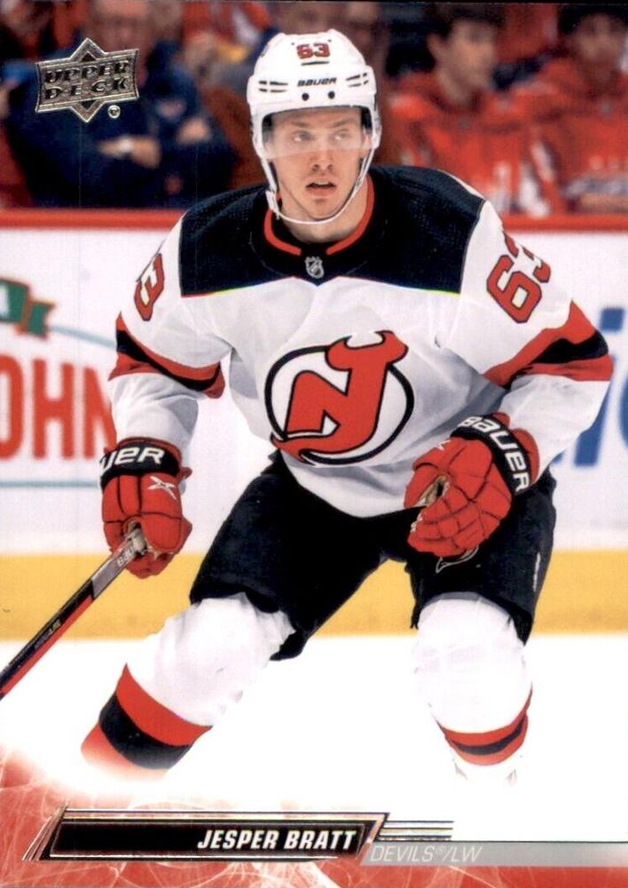 Jesper Bratt #107 New Jersey Devils | 2022-23 Upper Deck