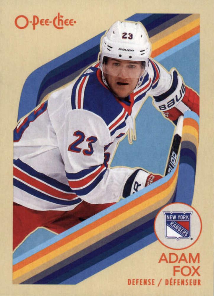 Adam Fox #107 New York Rangers | 2023-24 O-Pee-Chee Retro