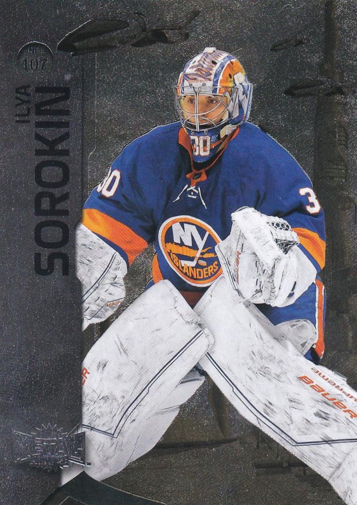 Ilya Sorokin #107 New York Islanders | 2023-24 SkyBox Metal Universe