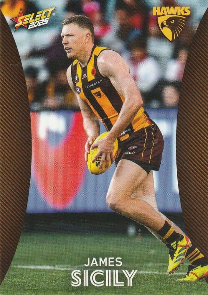 James Sicily #107 Hawthorn Hawks | 2025 Select AFL Footy Stars