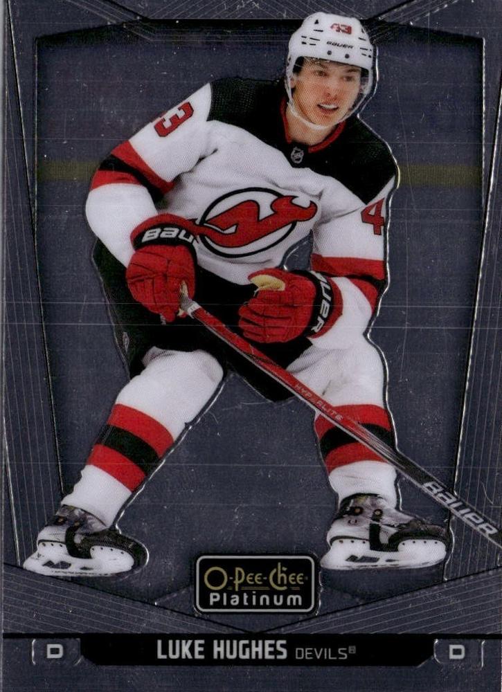 Luke Hughes #107 New Jersey Devils | 2024-25 O-Pee-Chee Platinum