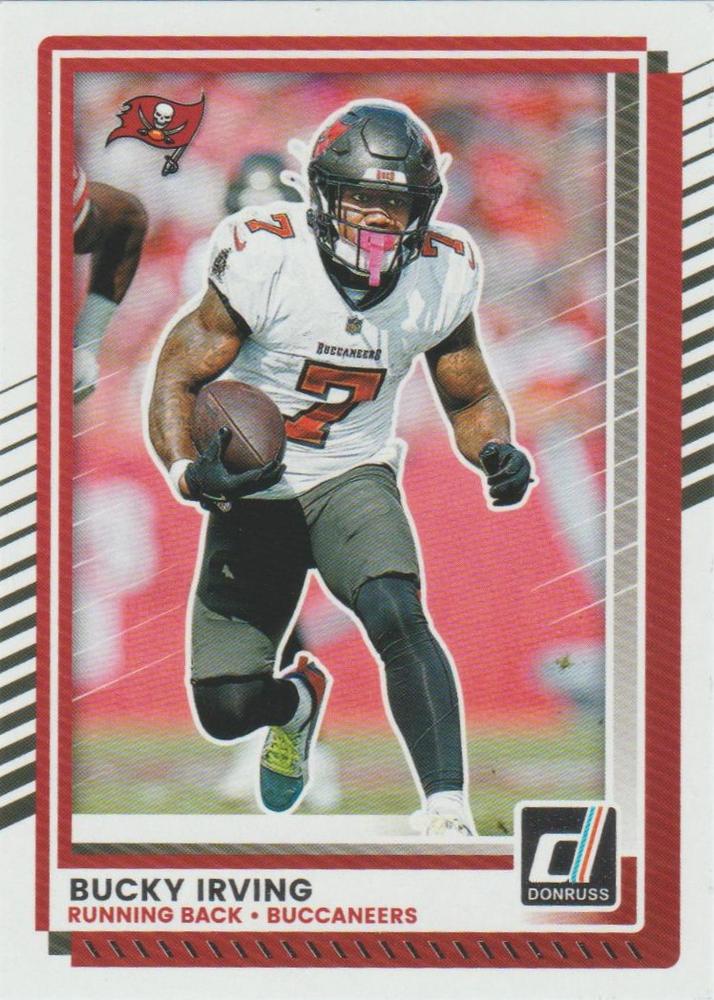 Bucky Irving #107 Tampa Bay Buccaneers | 2025 Donruss | NFL Football