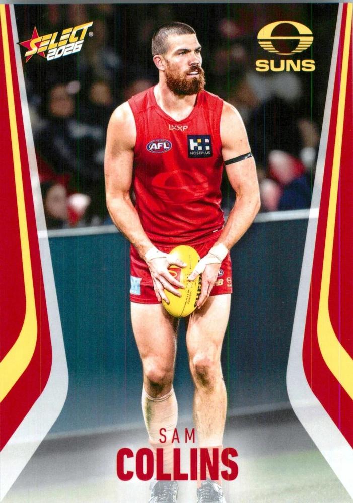 Sam Collins #107 Gold Coast Suns | 2026 Select AFL Footy Stars
