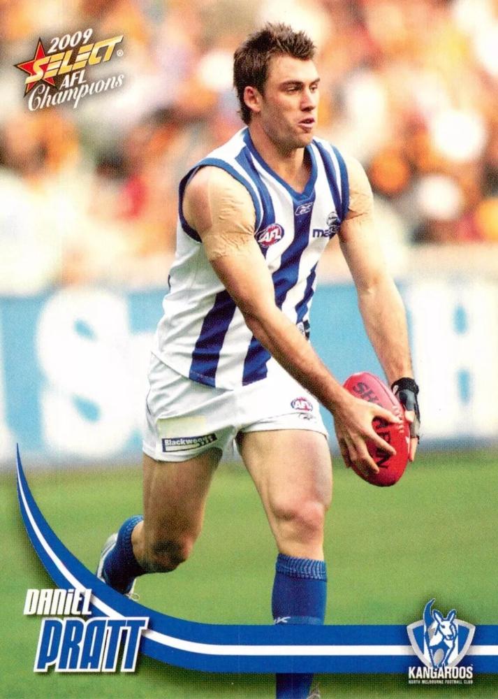 Daniel Pratt #108 North Melbourne Kangaroos | 2009 Select AFL Champions