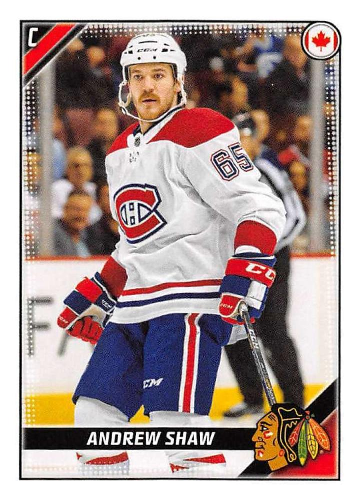 Andrew Shaw #108 Chicago Blackhawks | 2019-20 Topps NHL Sticker Collection