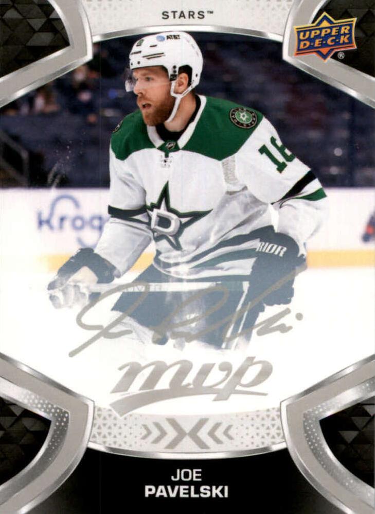 Joe Pavelski #108 Dallas Stars | 2021-22 Upper Deck MVP Silver Script
