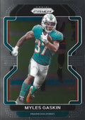 Myles Gaskin #108 Miami Dolphins | 2021 Panini Prizm | NFL Football