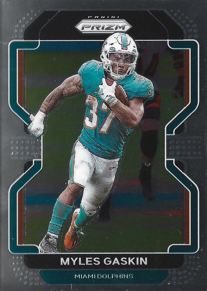 Myles Gaskin #108 Miami Dolphins | 2021 Panini Prizm | NFL Football