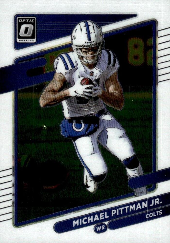 Michael Pittman Jr. #108 Indianapolis Colts | 2021 Donruss Optic | NFL Football