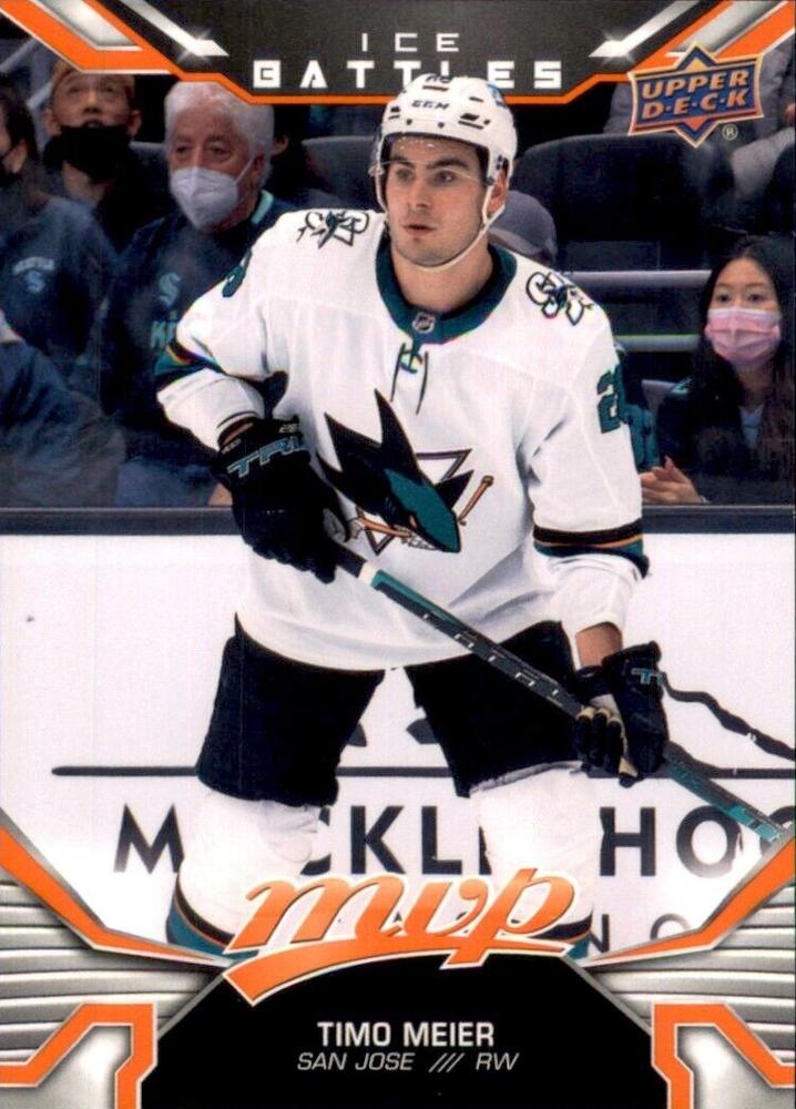 Timo Meier #108 San Jose Sharks | 2022-23 Upper Deck MVP Ice Battles