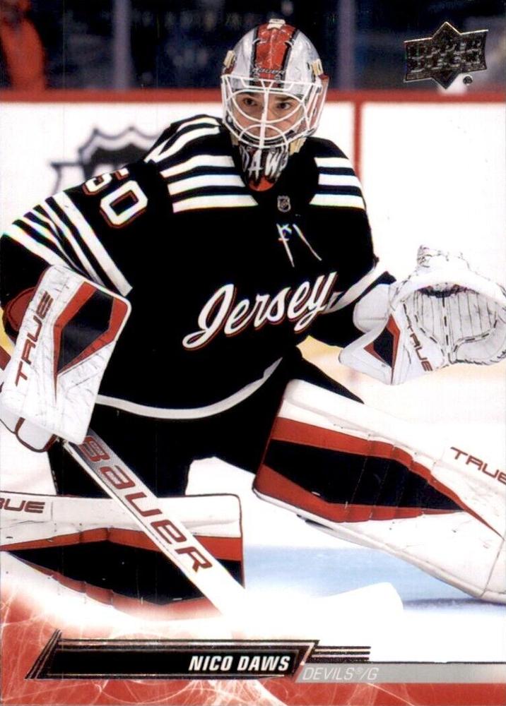Nico Daws #108 New Jersey Devils | 2022-23 Upper Deck