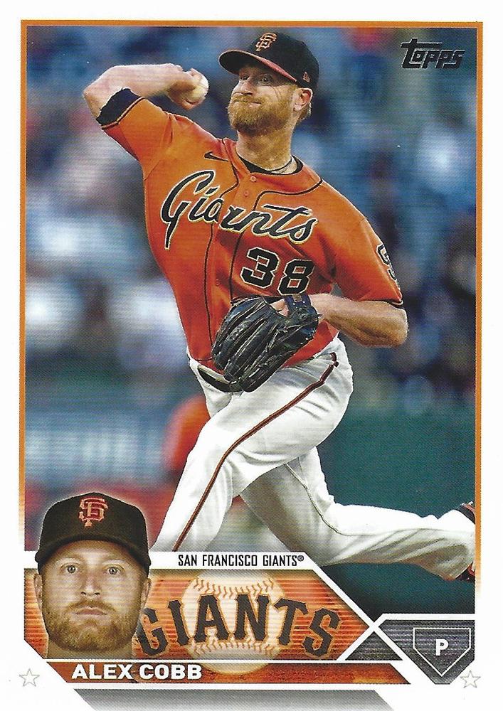 Alex Cobb #108 San Francisco Giants | 2023 Topps