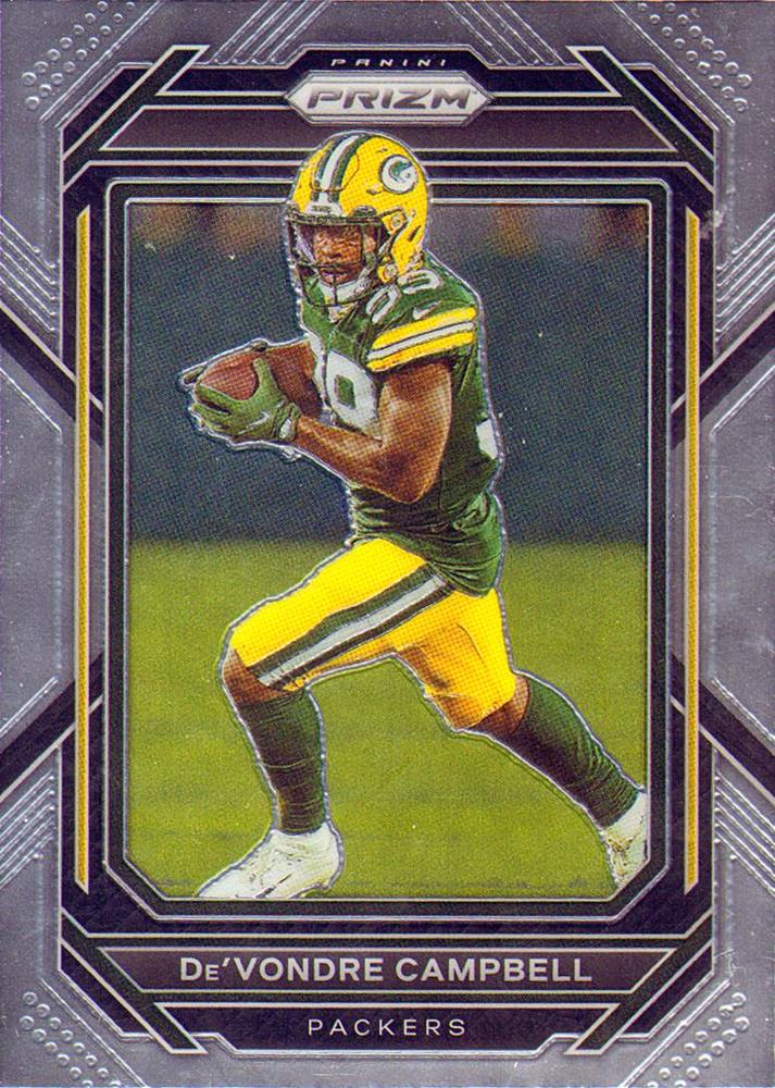 De'Vondre Campbell #108 Green Bay Packers | 2022 Panini Prizm | NFL Football