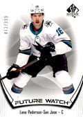 Lane Pederson #108 San Jose Sharks | 2021-22 SP Authentic