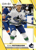 Elias Pettersson #108 Vancouver Canucks | 2023-24 O-Pee-Chee Yellow Border