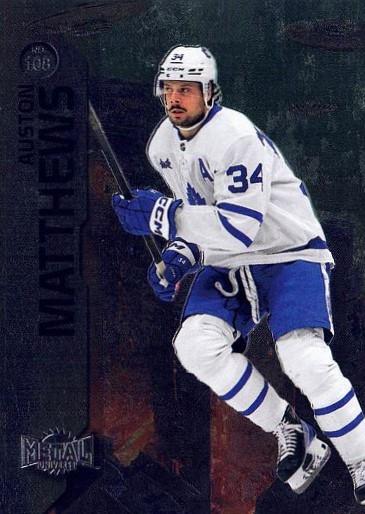 Auston Matthews #108 Toronto Maple Leafs | 2023-24 SkyBox Metal Universe