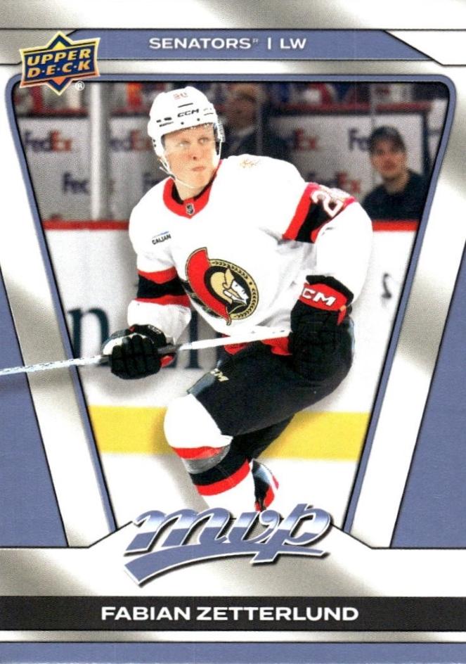 Fabian Zetterlund #108 Ottawa Senators | 2025-26 Upper Deck MVP
