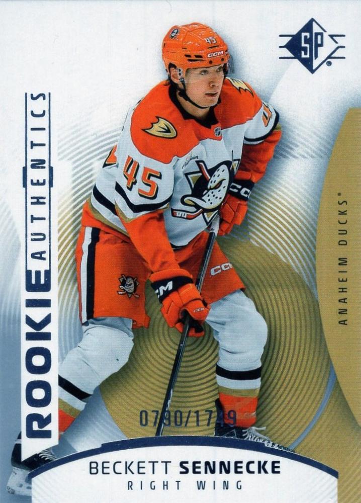 Beckett Sennecke #108 Anaheim Ducks | 2025-26 Upper Deck SP Hockey