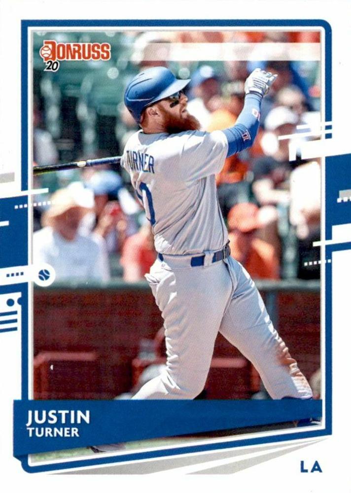 Justin Turner #109 Los Angeles Dodgers | 2020 Donruss