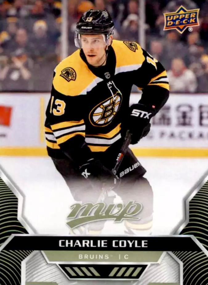 Charlie Coyle #109 Boston Bruins | 2020-21 Upper Deck MVP