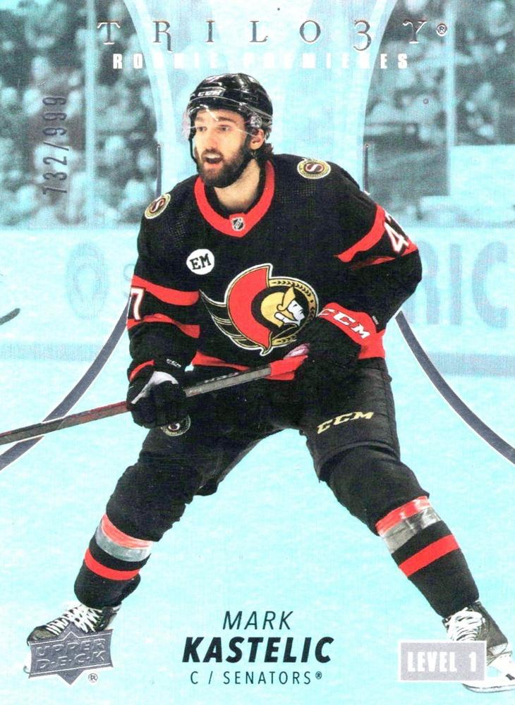 Mark Kastelic #109 Ottawa Senators | 2022-23 Upper Deck Trilogy