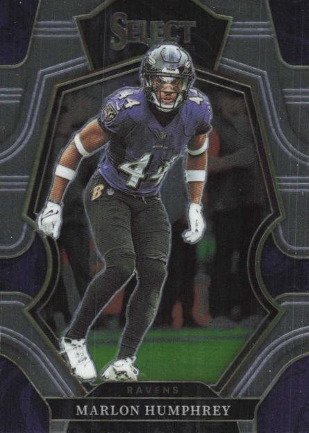 Marlon Humphrey #109 Baltimore Ravens | 2022 Panini Select | NFL Football