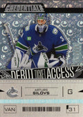 Arturs Silovs #109 Vancouver Canucks | 2023-24 Upper Deck Credentials