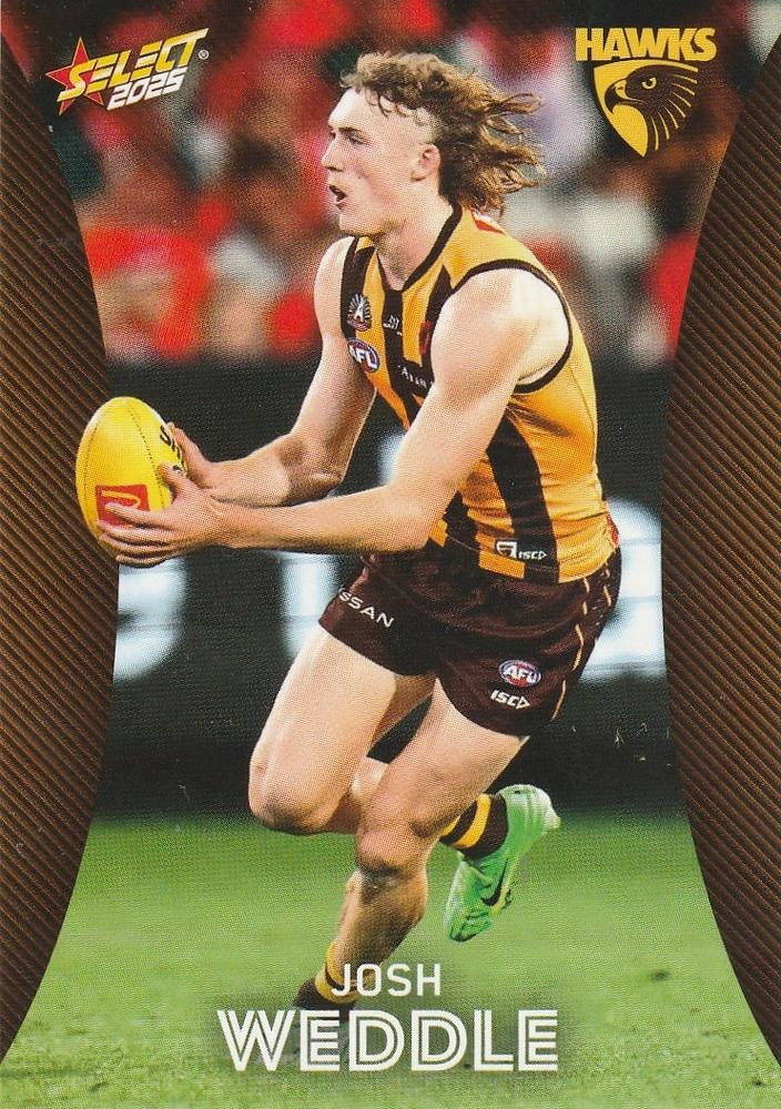 Josh Weddle #109 Hawthorn Hawks | 2025 Select AFL Footy Stars