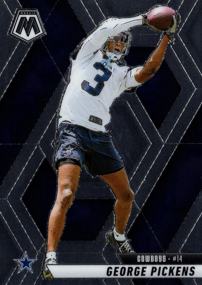 George Pickens #109 Dallas Cowboys | 2025 Panini Mosaic | NFL Football