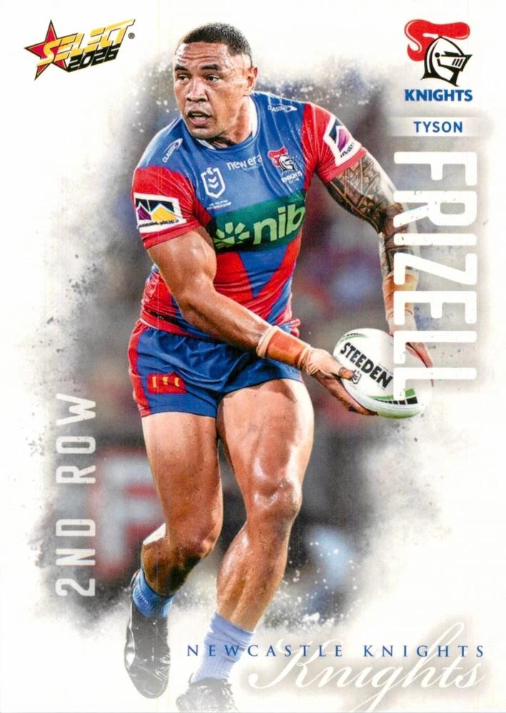 Tyson Frizell #109 Newcastle Knights | 2026 Select NRL League Heroes