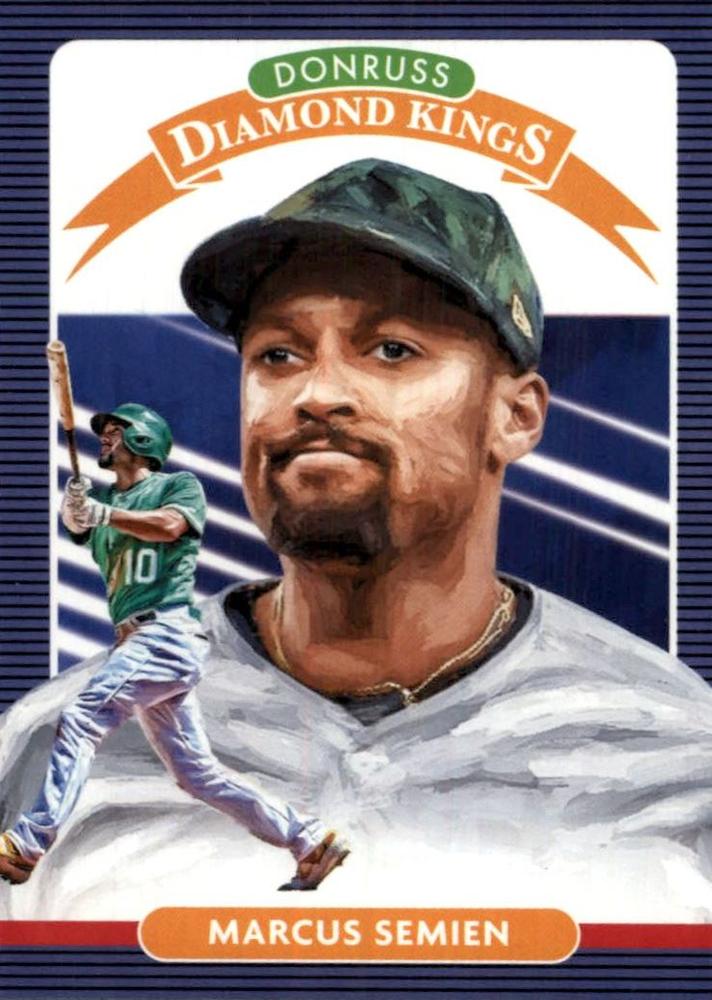 Marcus Semien #10 Oakland Athletics | 2020 Donruss