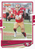 Jimmy Garoppolo #10 San Francisco 49ers | 2020 Panini Donruss | NFL Football