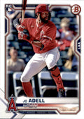 Jo Adell #10 Los Angeles Angels | 2021 Bowman