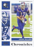 Josh Allen #10 Buffalo Bills | 2020 Panini Chronicles |  | NFL Football