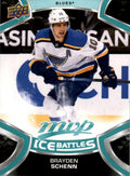 Brayden Schenn #10 St. Louis Blues | 2021-22 Upper Deck MVP Ice Battles