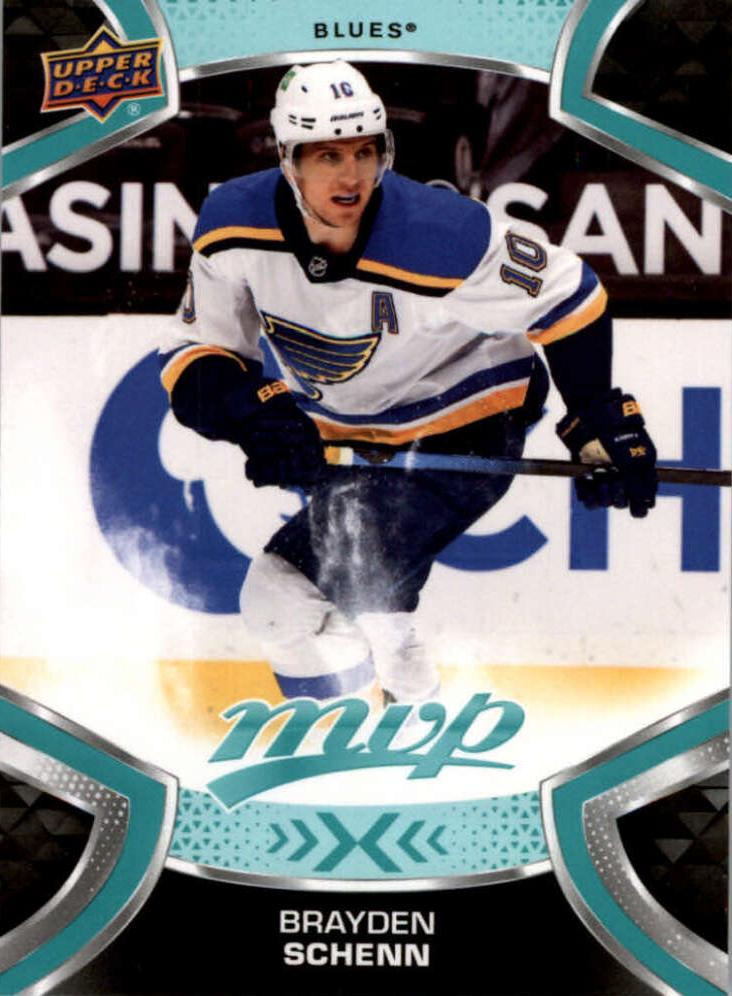 Brayden Schenn #10 St. Louis Blues | 2021-22 Upper Deck MVP