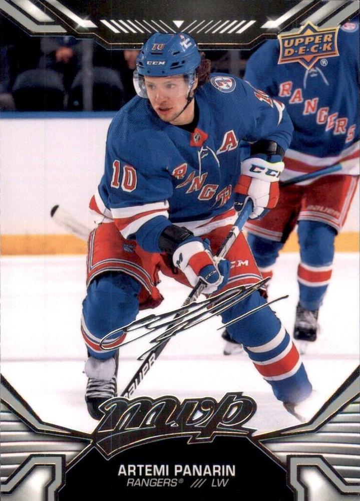 Artemi Panarin #10 New York Rangers | 2022-23 Upper Deck MVP Silver Script