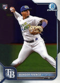 Wander Franco #10 Tampa Bay Rays | 2022 Bowman Chrome