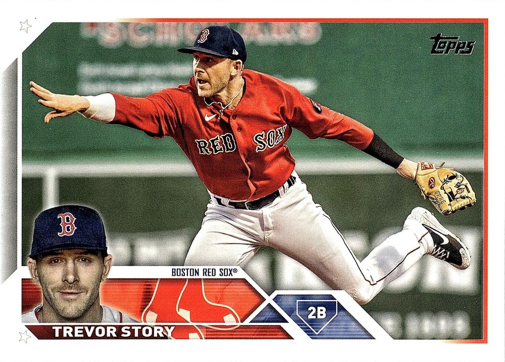 Trevor Story #10 Boston Red Sox | 2023 Topps