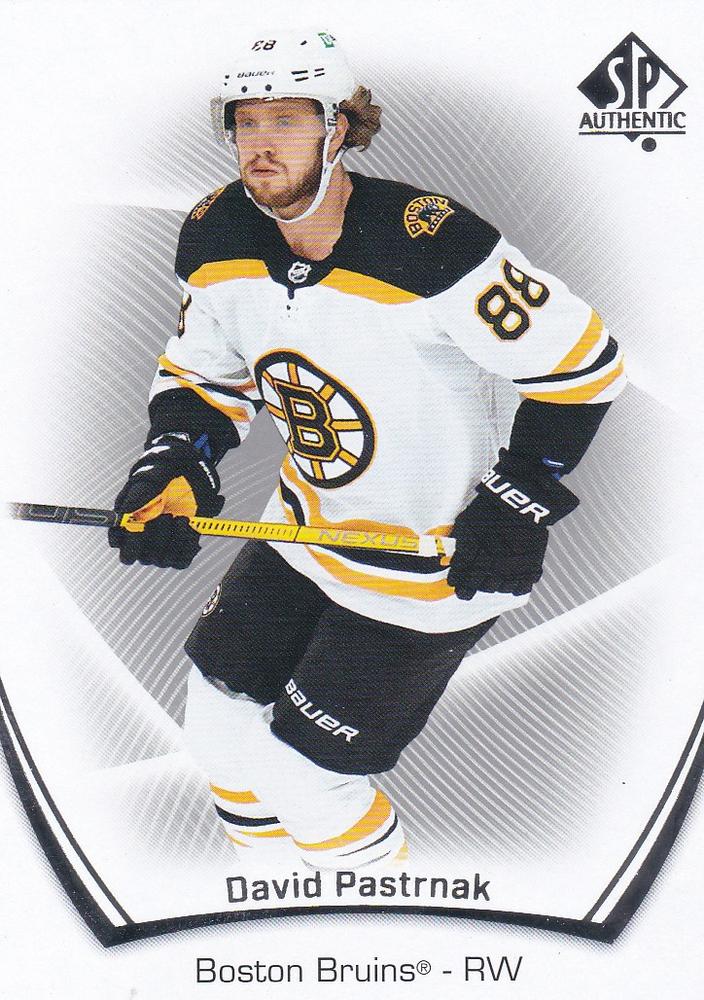 David Pastrnak #10 Boston Bruins | 2021-22 SP Authentic