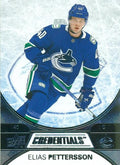 Elias Pettersson #10 Vancouver Canucks | 2021-22 Upper Deck Credentials