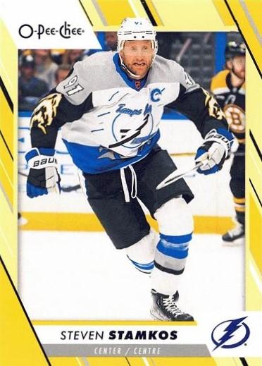 Steven Stamkos #10 Tampa Bay Lightning | 2023-24 O-Pee-Chee Yellow Border