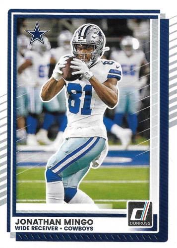 Jonathan Mingo #10 Dallas Cowboys | 2025 Donruss | NFL Football