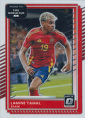 Lamine Yamal #10 Spain | 2025-26 Donruss Road to FIFA World Cup Optic Parallel