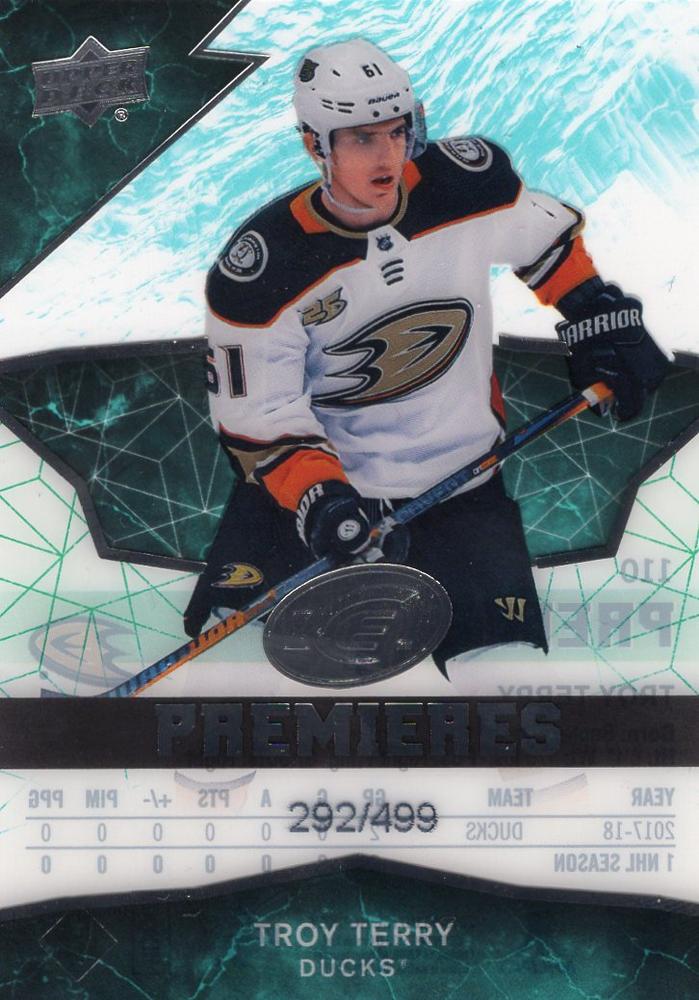 Troy Terry #110 Anaheim Ducks | 2018-19 Upper Deck Ice