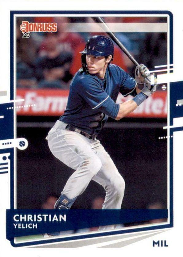 Christian Yelich #110 Milwaukee Brewers | 2020 Donruss