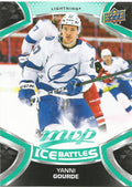 Yanni Gourde #110 Tampa Bay Lightning | 2021-22 Upper Deck MVP Ice Battles
